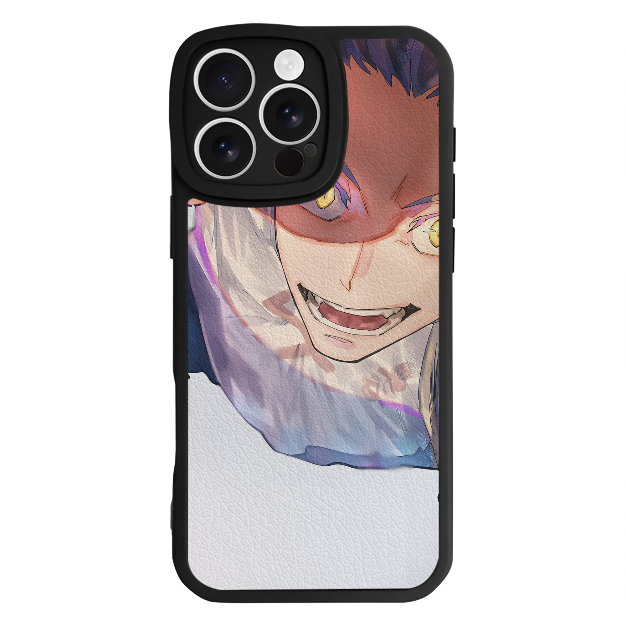 （画像用） ハイキュー!! Haikyu!! 【iPhone 16シリーズ対応】シリコンスマホケース（レザー調） 材質：シリコン